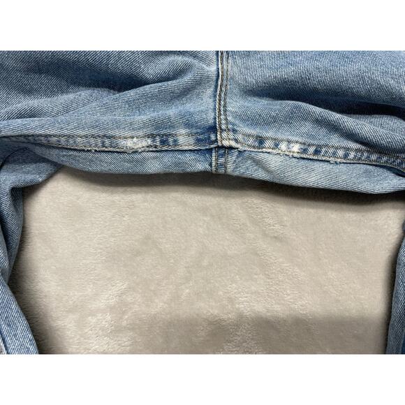 VTG LEVIS 550 Women’s Relaxed Fit Tapered Jeans Sz 14 Reg M Light Wash Made USA - Picture 2 of 12